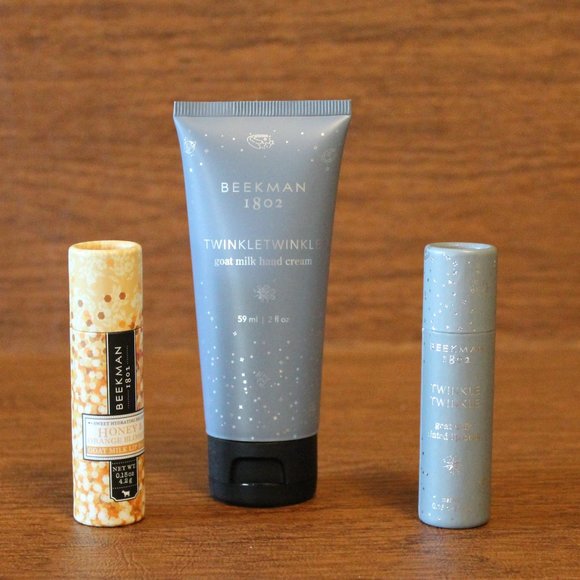Beekman 1802 Other - Beekman Handcream & 2 lip balms, NEW